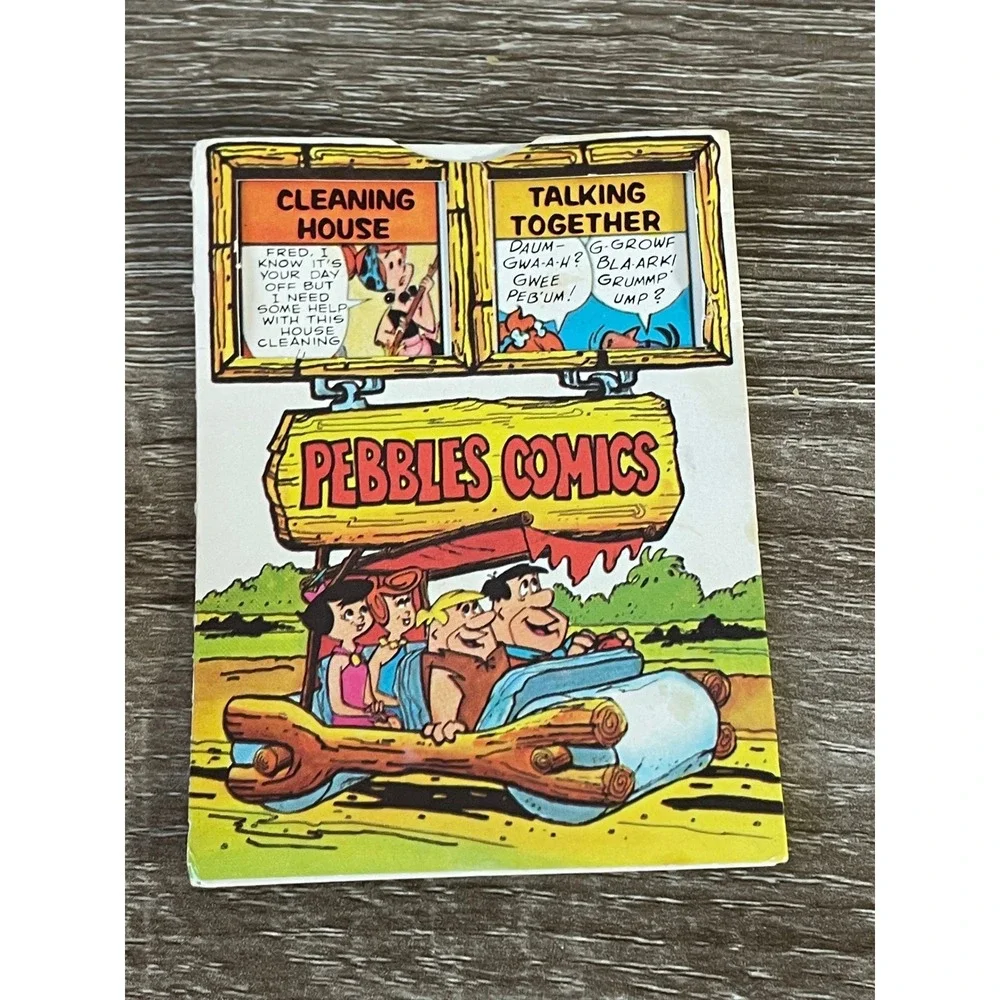 Vintage Flintstones Figure Lot Fred Barney Dino Pebbles Decoder Hanna Barbera